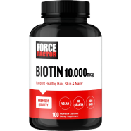 Force Factor Biotin 10000mcg 100 Veg Softgels - 810126660954 image