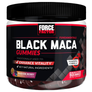 Force Factor Fundamentals Black Maca Gummies Passion Berry - 60 Gummies -524547306 image