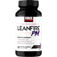 Force Factor Leanfire PM Nighttime Fat Burner 60 VEG Caps - 818594015405 image