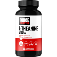 Force Factor Ltheanine 200mg 60 Vegetable Capsules - 810126660404 image