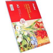 Foska A3 Side Spiral Open Acrylic Painting Pad - DW1085 icon