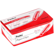 Foska Paper Clip 78mm - 50 Pcs - AS-0501