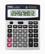 Foska desktop calculator - Big (12 Digit) image