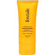 Foxtale Glow Sunscreen SPF 50 PA Plus Plus Plus Plus Lightweight with Vitamin C and Niacinamide for Men and Women All Skin Types-50ml image