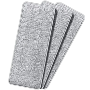 Free Hand Mop Pad - Microfiber Refill Pad For Hands-Free Flat Mop, Washable And Reusable - 2 Pcs image