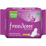 Freedom Sanitary Napkin Heavy Flow Wing 8 Pads (Latest) image