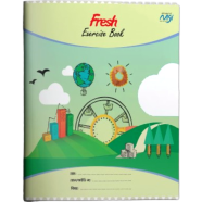 Fresh Exercise Book 124 Page 12 Pcs White Match Margin Pin Choto Khata image