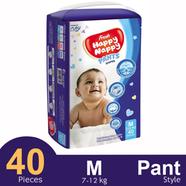 Fresh Happy Nappy Pant System Baby Diaper (M Size) (7-12Kg) (40Pcs) image