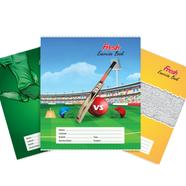 Fresh Math Plain Khata (Standard Large) - Stapler Binding- 84 Page (12 Pcs Set - Any Design)