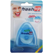 Fresh Up Oral Care Dental Floss Mint Flavour 50 meter (Factory Sealed) by DD (Any Colour). image