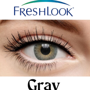 Freshlook Gray Color Contact Lens with Kit Box - #Gray icon