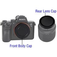 Front Body Cap Rear Lens Cap For Sony Dslr Camera image