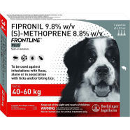 Frontline Plus Flea and Tick Treatment Spot-on for Dogs 40-60kg icon