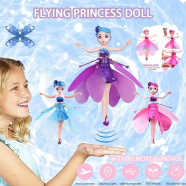Frozen Barbie princess Flaying Doll Blue or pink Doll image