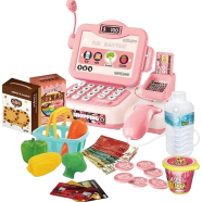 Frozen Cash Register, Doll cash register set, Mini Cash register toy for kids - Pink -298535492