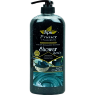 Fruiser Spa Sea Mud Charcoal Shower Scrub 730ml image