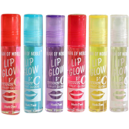 Fruit Gloss Lip Oil Care -6 Pcs (Multicolor) image