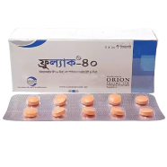 Frulac 40 40, 50 mg Tablet 10's Strip image