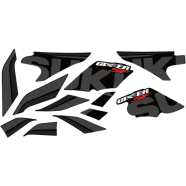 Full Body Sticker Set For Suzukii Gixxer/SF 2016 To 2018 (Old Model) icon