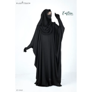 Full Length Kaftan Abaya | Black image