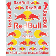 Full Page Reflecting Multi Sticker Self Adhesive for Motorcycle and Car-20 PCs (1 Sheet) image