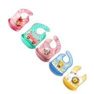 Full Set of 8 Pcs Package Bowl, Mom Pot, Mixing Bowl, Spoon Feeder, Fruit Chusni, Finger Brush, Dining Bib, Towel icon