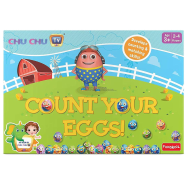 Funskool Chu Chu Count Your Eggs Board Game For Kids image