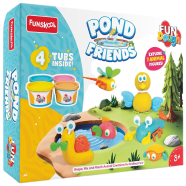 Funskool Fundoh Pond Friends 3Plus (1733200) image