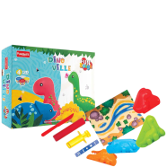 Funskool Fundough Dino Ville Playset, Ages 3 Plus image