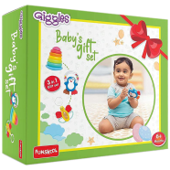 Funskool Giggles Baby'S Gift Set With The Cute Rattle And The Stacking Make The Perfect Toy -306755373
