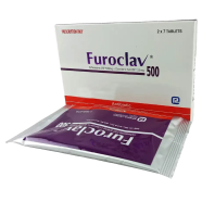 Furoclav 500 mg Tablet 7's strip image