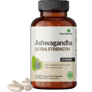 Futurebiotics Ashwagandha Extra Strength Stress and Mood Support With Bio Perine 100 Vegetarian Capsules -523556048 image