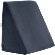 GALAXY Memory Foam Wedge Pillow-Orthopedic Back and Leg Support, Anti-Snoring, Pregnancy and GERD Relief (Dark Grey, 18x17.5x11 Inch, 2 Yr Warranty) image