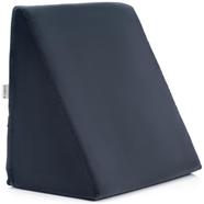 GALAXY Memory Foam Wedge Pillow-Orthopedic Back and Leg Support, Anti-Snoring, Pregnancy and GERD Relief (Dark Grey, 18x17.5x11 Inch, 2 Yr Warranty) image