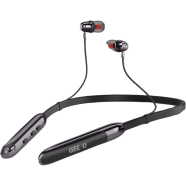 GEEOO BL180 X-Bass Clear Sound Neckband – 120H Playtime Double Battery Bluetooth V5.6 image