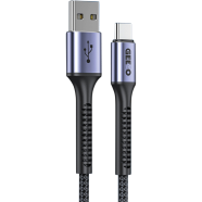 GEEOO Short Fabrics Cable Type-c 3A Fast Charging With Data - DC20C image
