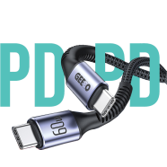 GEEOO DC26 Fast Charging 1M Long 60W (PD-PD) Data Cable image