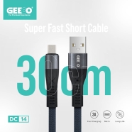 GEEOO DC 14 3A Micro USB Short Cable image