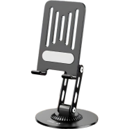 GEEOO ST60 Metal Mobile And Tablet Stand | 360° Rotation, Multi-Angle Adjustable image