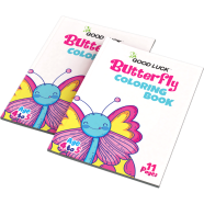 Good Luck Coloring Book - Butterfly image