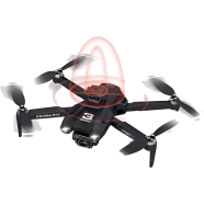 G.P.S Drone D30 WIFI HD Dual Camera Foldable Pocket Mini Size G.P.S Tracked Quadcopter Drone Camera Apps Controlled image