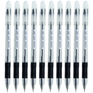 GQ Econo Soft Grip Ball Pen Black Ink - 10 Pcs icon