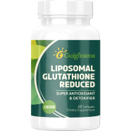 GUIGMIENS Liposomal Glutathione Reduced Super Antioxidant and Detoxifier 2000 mg 60 Softgels image