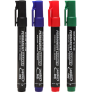 GXin Multi Color Permanent Marker Refillable - 4pcs image