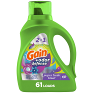Gain 2In1 Odor Defense Liquid Detergent 1.36 Ltr image