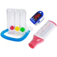 Galaxy Combo Of 3 Digital Pulse Oximeter With Spirometer And Peak Flow Meter image