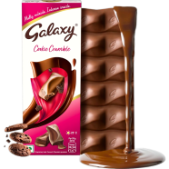 Galaxy Milk Chocolate With Cookie Crumble 50gm image