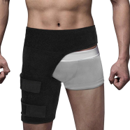 Galaxy Thigh Support Support Brace Compression Thigh Strap Wrap for Recovery Sports Pain Relief image