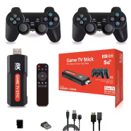 Game Stick Gaming Controller 4K HD Console With 3500 Plus Built in Games and Wireless Controllers image