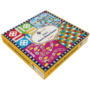 Games And Puzzles 4 In 1 Classic Board Games For Smart Kids image